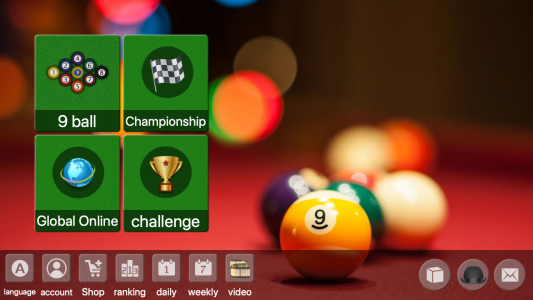 اسکرین شات بازی 9 ball pool and offline pool 1