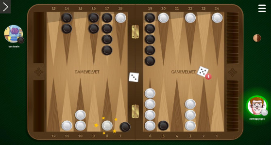 اسکرین شات بازی Backgammon Online - Board Game 3