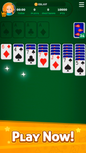 اسکرین شات 1 بازی Solitaire GameVelvet: Klondike