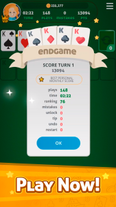 اسکرین شات 3 بازی Solitaire GameVelvet: Klondike