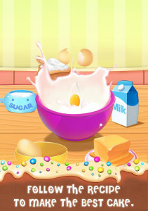 اسکرین شات بازی Cake Master Cooking - Food Design Baking Games 1