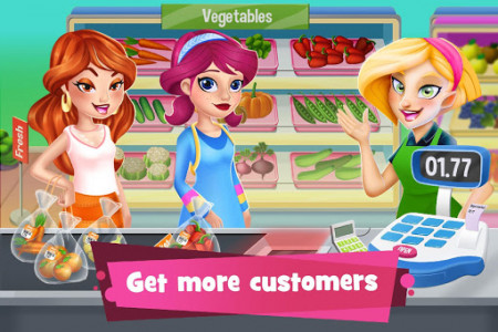 اسکرین شات بازی Supermarket Manager: Cashier Simulator Kids Games 1