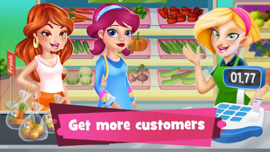 اسکرین شات بازی Supermarket Manager: Cashier Simulator Kids Games 4