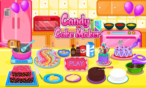 اسکرین شات بازی Candy Cake Maker 1