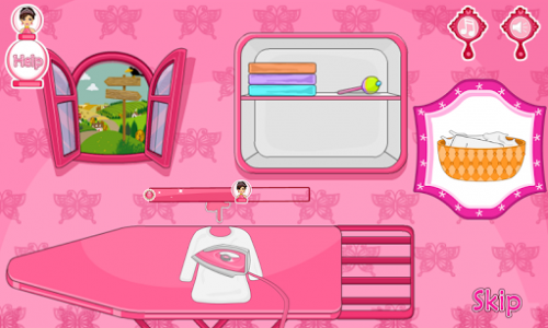 اسکرین شات بازی Ironing Princess Dresses 8