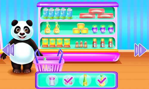 اسکرین شات بازی Virtual Pet Panda Caring Game 1