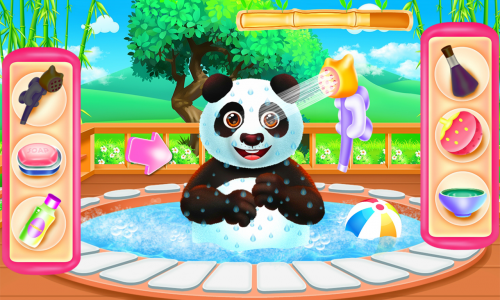 اسکرین شات بازی Virtual Pet Panda Caring Game 4