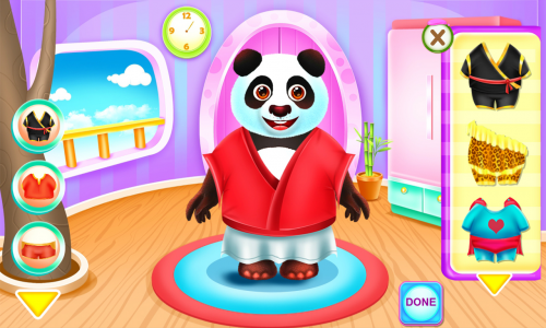 اسکرین شات بازی Virtual Pet Panda Caring Game 8