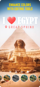 اسکرین شات 2 برنامه Timestamp camera - PhotoPlace