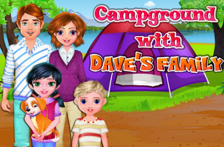 اسکرین شات بازی Campground with Dave's family 1