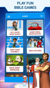اسکرین شات برنامه Superbook Kids Bible, Videos & Games (Free App) 1