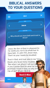 اسکرین شات برنامه Superbook Kids Bible, Videos & Games (Free App) 7