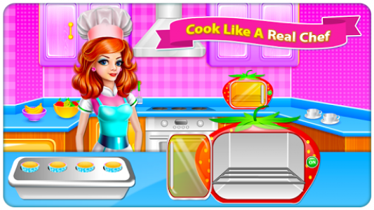 اسکرین شات بازی Baking Cupcakes 7 - Cooking Games 7
