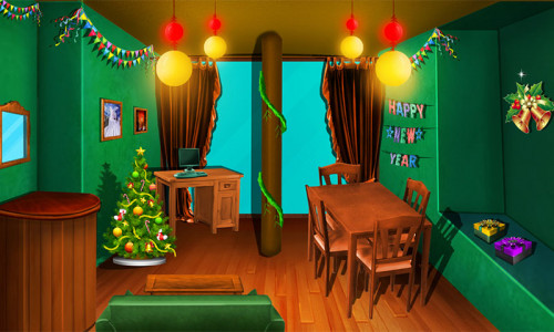 اسکرین شات بازی Christmas Room - 1000 Doors 4