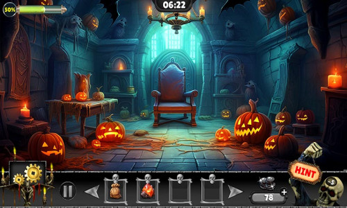 اسکرین شات 3 بازی Halloween Mystery: Dusky Moon