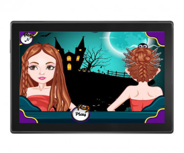 اسکرین شات بازی Hairstyles Halloween - games girls 7