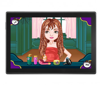 اسکرین شات بازی Hairstyles Halloween - games girls 3