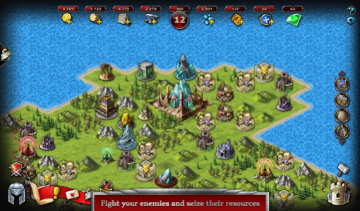 اسکرین شات بازی Emporea: Real-time Multiplayer War Strategy Game 4