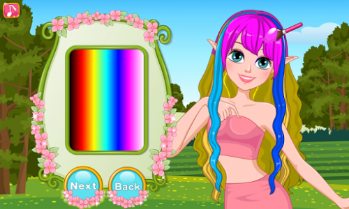 اسکرین شات بازی Princess fairy hair salon 4