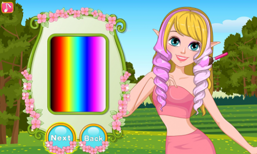 اسکرین شات بازی Princess fairy hair salon 3