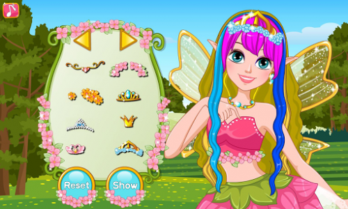 اسکرین شات بازی Princess fairy hair salon 5