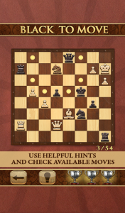 اسکرین شات بازی Mate in One Move: Chess Puzzle 3