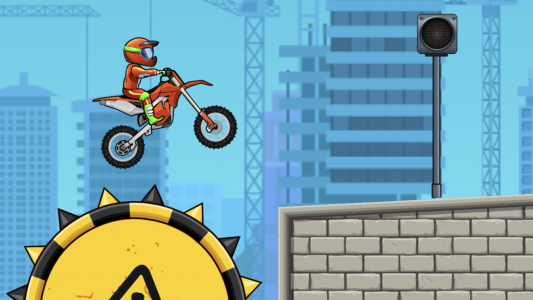 اسکرین شات بازی Moto X3M Bike Race Game 1