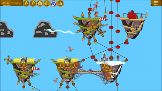 اسکرین شات بازی Steampunk Idle Spinner Factory 8
