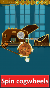 اسکرین شات بازی Steampunk Idle Gear Spinner 1