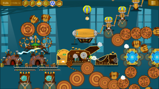 اسکرین شات 7 بازی Steampunk Idle Gear Spinner