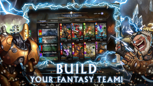 اسکرین شات 3 بازی Gems of War - Match 3 RPG