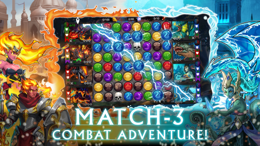 اسکرین شات بازی Gems of War - Match 3 RPG 3