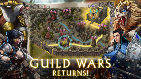 اسکرین شات 1 بازی Gems of War - Match 3 RPG