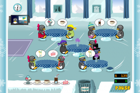 اسکرین شات بازی Penguin Diner 2: My Restaurant 1