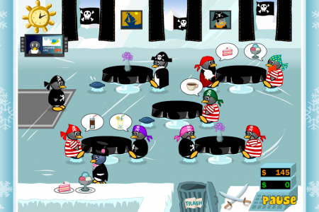 اسکرین شات 5 بازی Penguin Diner 2: My Restaurant