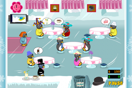 اسکرین شات 3 بازی Penguin Diner 2: My Restaurant