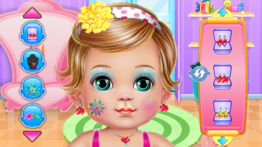 اسکرین شات برنامه Baby Care and Make Up 3