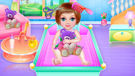اسکرین شات 4 برنامه Crazy Little Girl Nanny Care