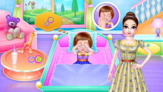 اسکرین شات 3 برنامه Crazy Little Girl Nanny Care