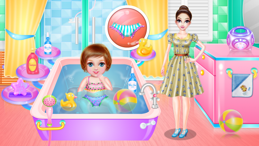 اسکرین شات 2 برنامه Crazy Little Girl Nanny Care