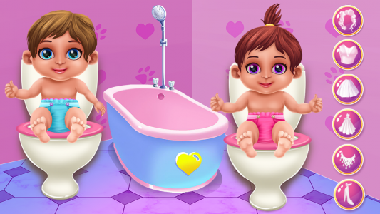 اسکرین شات برنامه Crazy Mommy Triplets Care 1