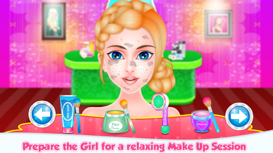 اسکرین شات برنامه Girl Make Up Salon 1