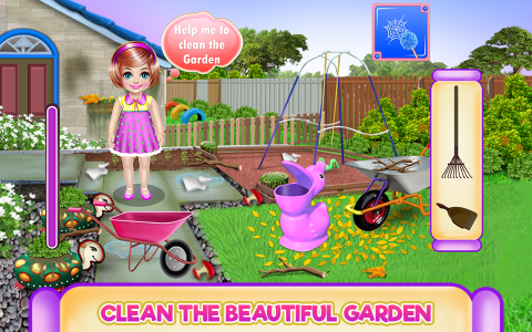 اسکرین شات بازی Kindergarten House Cleaning 8