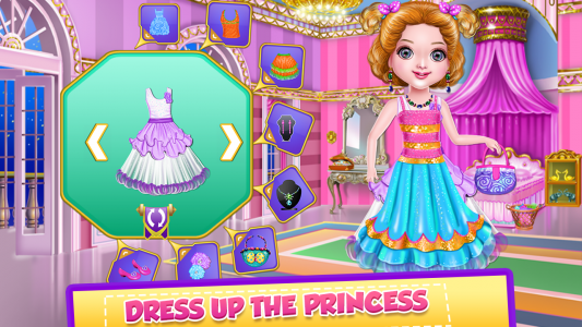 اسکرین شات 4 برنامه Little Princess Castle Room