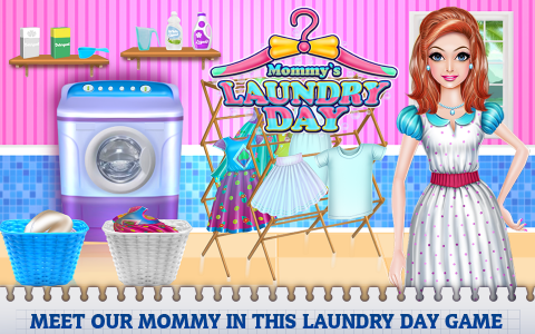 اسکرین شات 3 بازی Mommy's Laundry Day