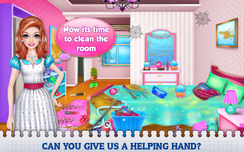 اسکرین شات 5 بازی Mommy's Laundry Day