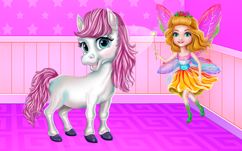 اسکرین شات بازی Princess Pony Fairy Salon 3