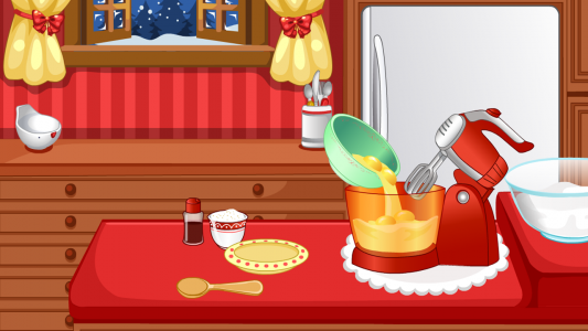 اسکرین شات بازی game cooking birthday cake 7