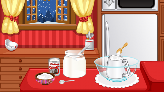 اسکرین شات بازی game cooking birthday cake 3