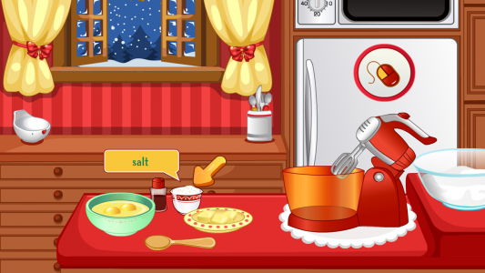 اسکرین شات بازی game cooking birthday cake 4